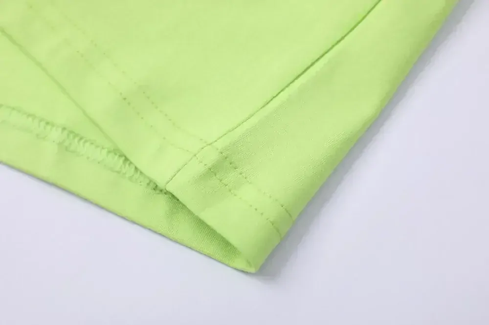 Dívčí tričko kr.r. Kugo FL1207, zelené