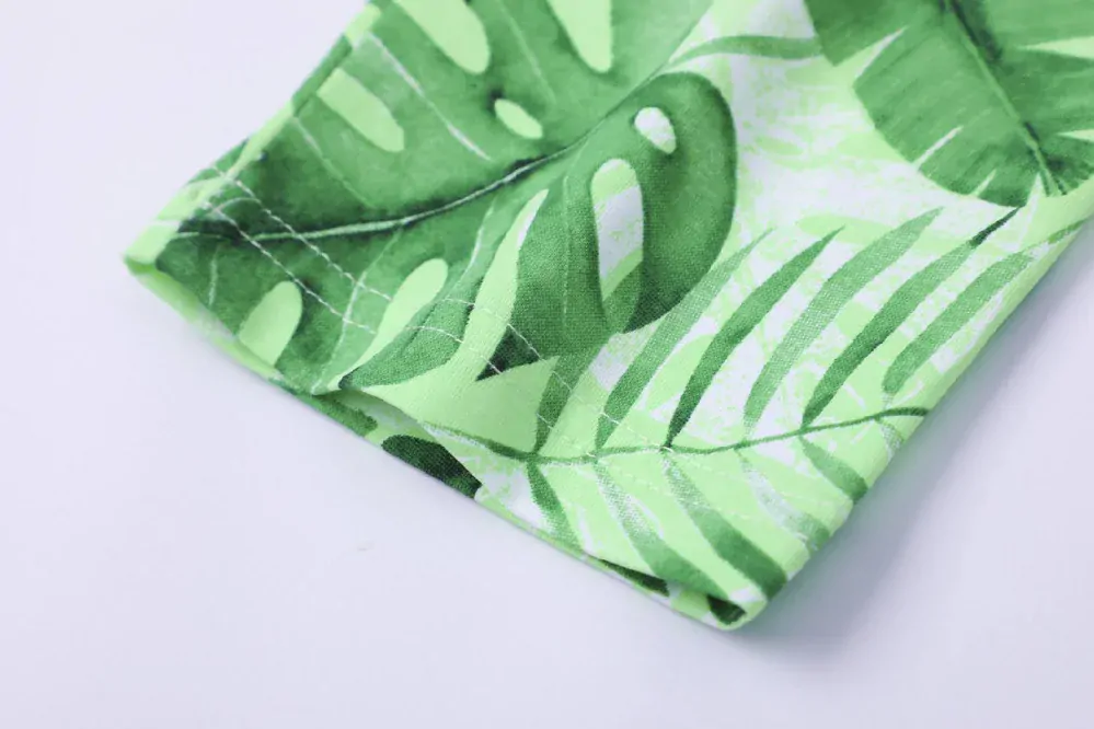 Dívčí 3/4 legíny Kugo FV1075, zelené