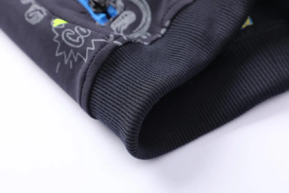 Chlapecké tepláky Kugo FT6021, tm. modré / modrý zip