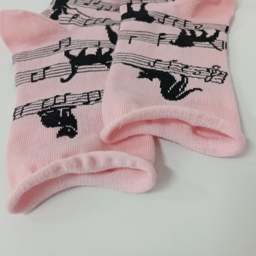 Dámské ponožky s ruličkovým lemem Trepon Mozart, růžové