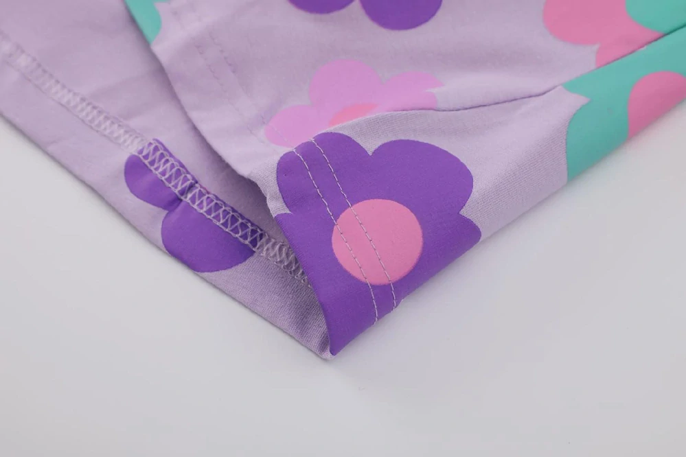 Dívčí šaty dl.r. Kugo HC9359, fialové