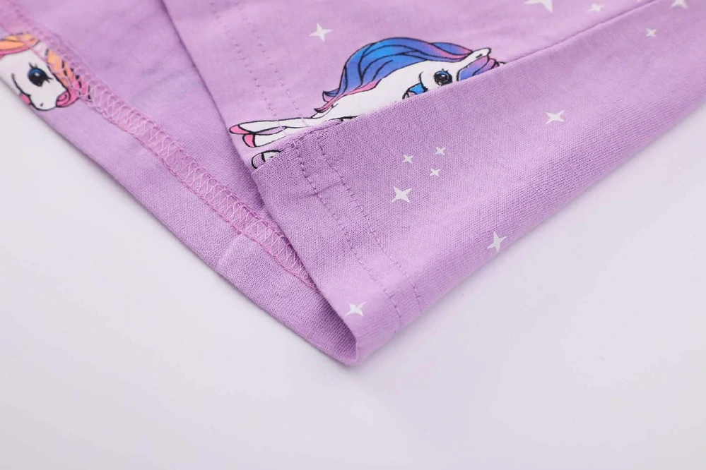 Dívčí noční košile dl.r. Kugo MC5856, fialová