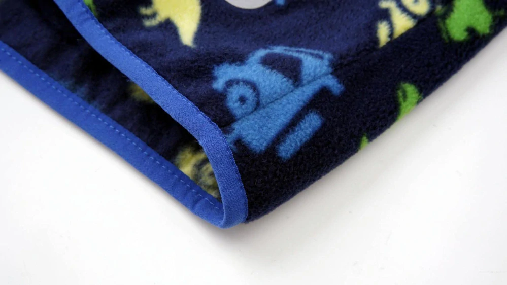 Chlapecká flísová mikina Kugo FM9711, tmavě modrá