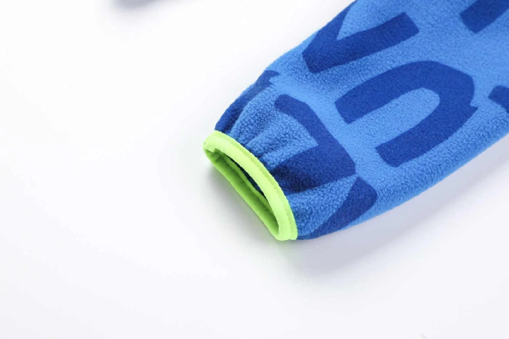 Chlapecká flísová mikina Kugo FM0331 světle modrá