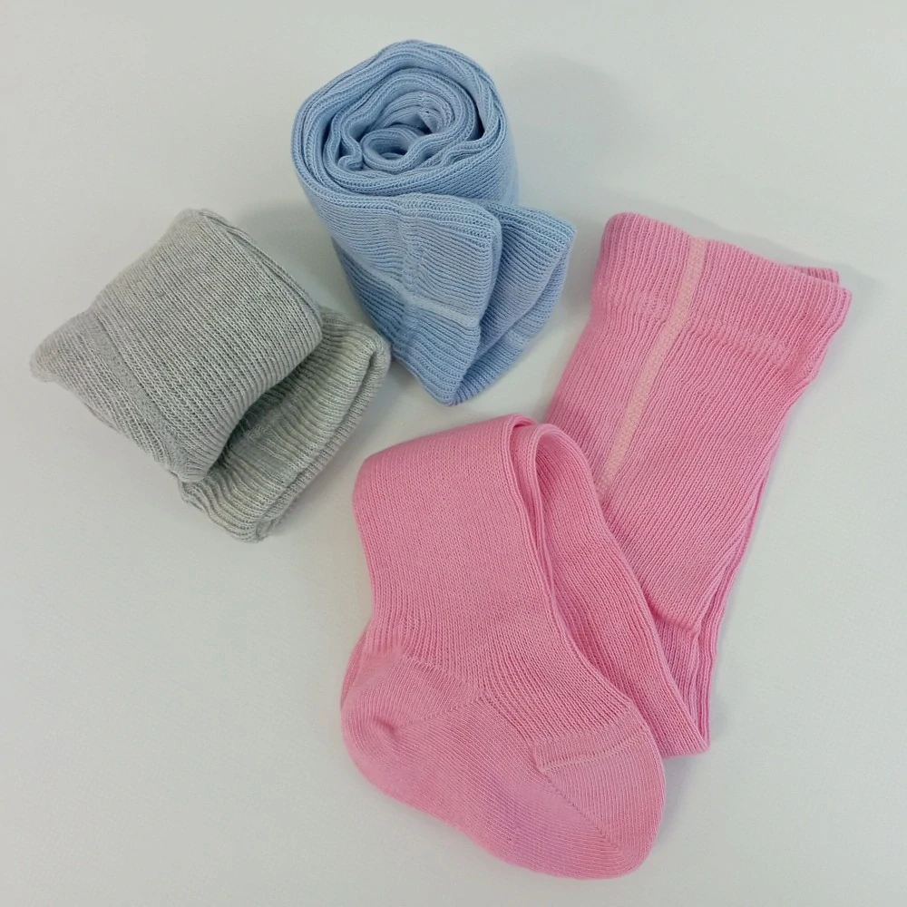 Chlapecké bavlněné punčocháče Trepon Bavlik, světle modré