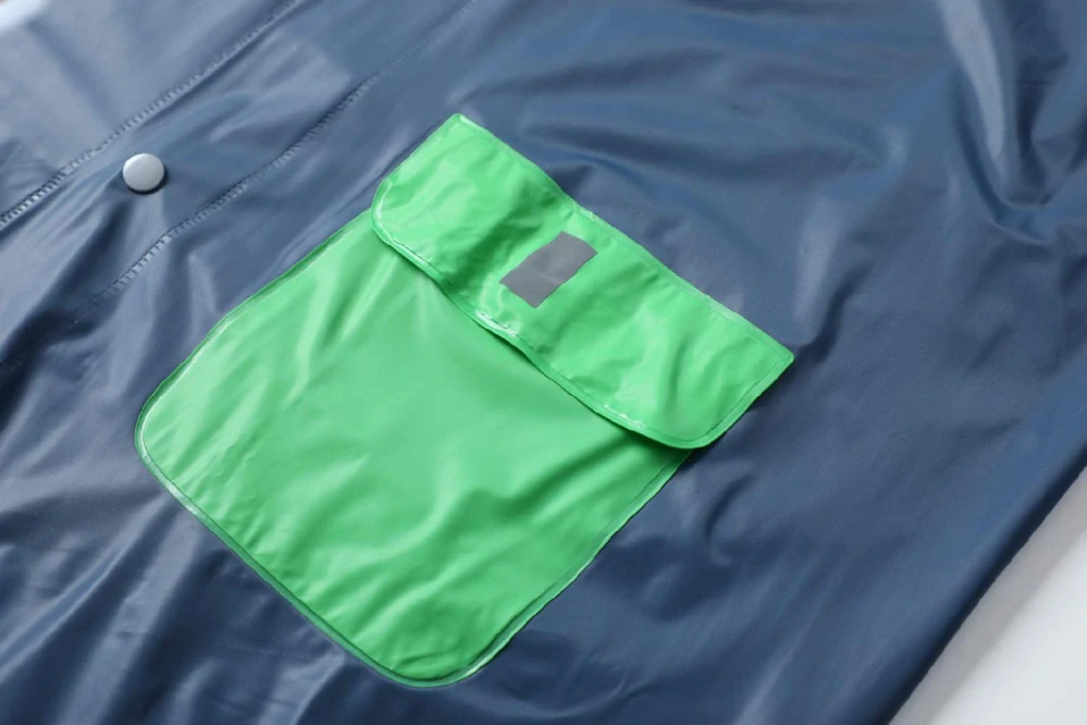 Chlapecká pláštěnka Kugo P7826 modro-zelená