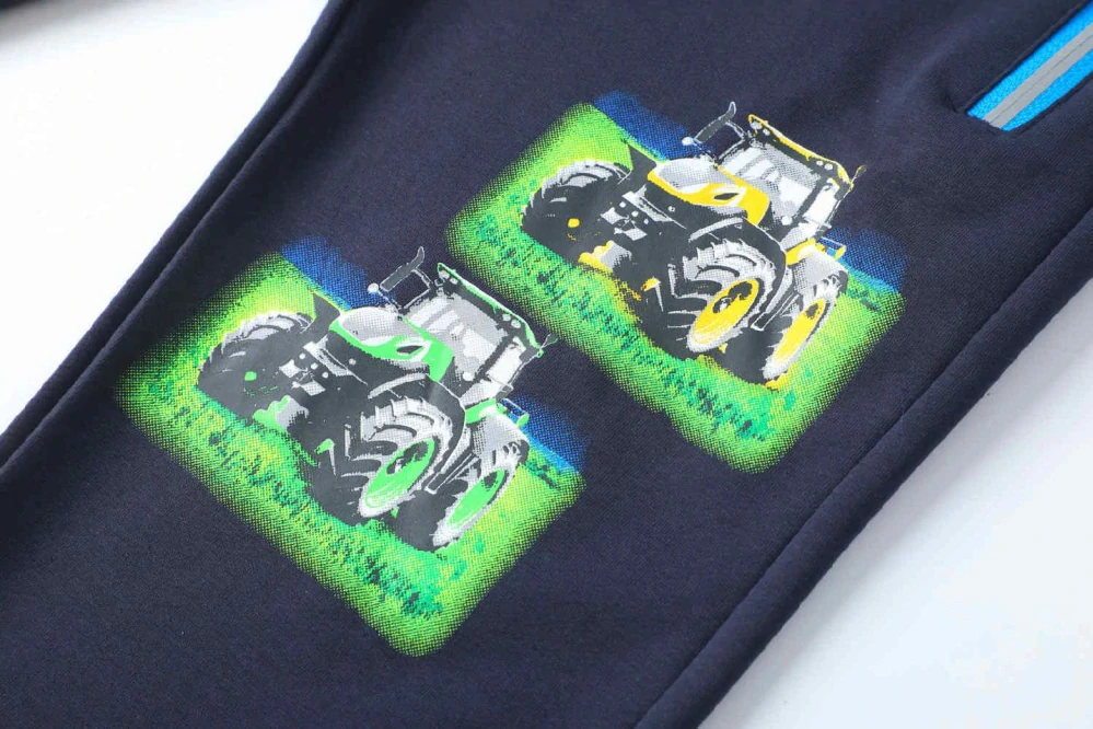 Chlapecké tepláky Kugo FT7047 tmavě modré