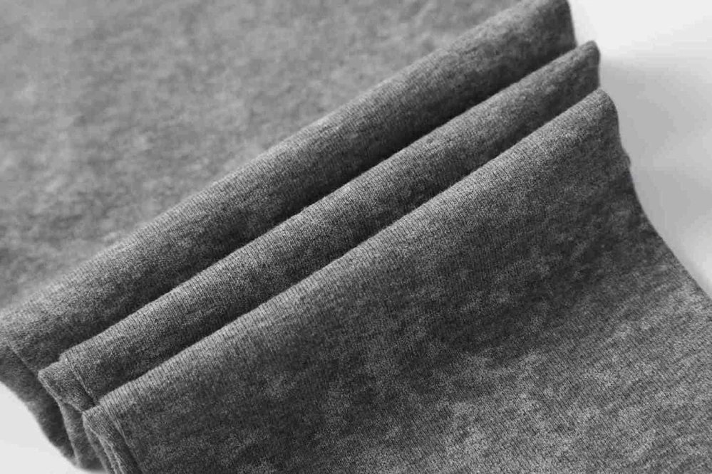 Dívčí legíny Kugo WL0950 s vysokým pasem šedé