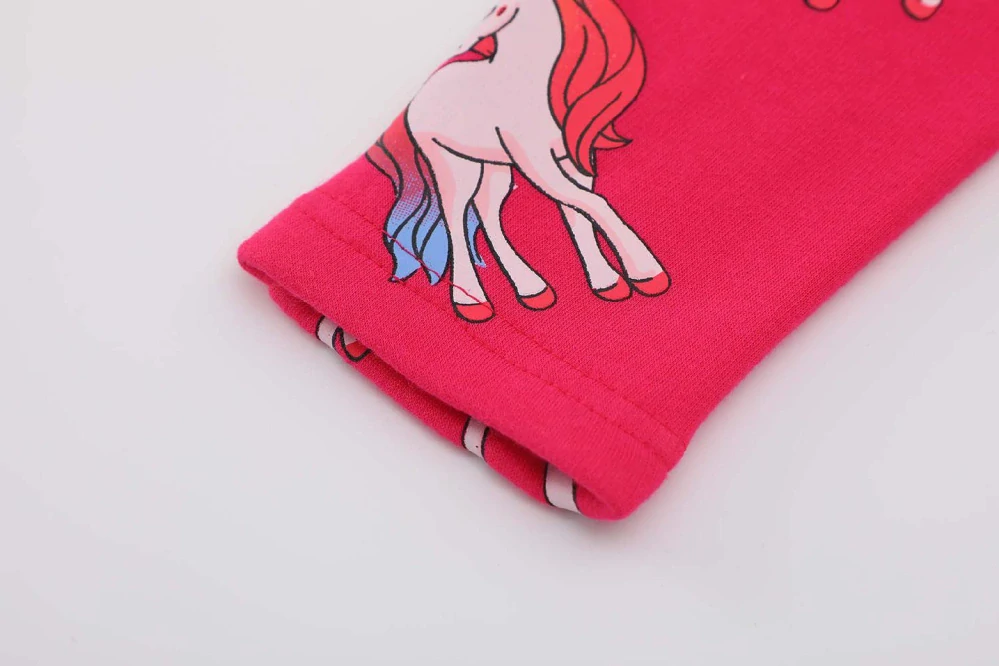 Dívčí zateplené legíny Kugo YL1087 růžové