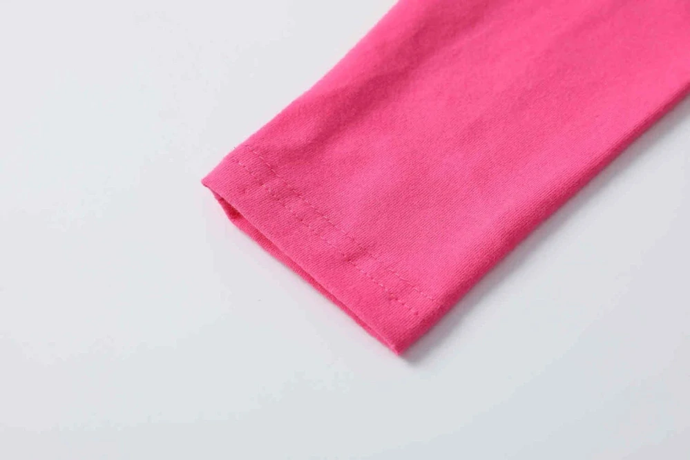 Dívčí tričko dlouhý rukáv Kugo WK1214 tmavě růžové