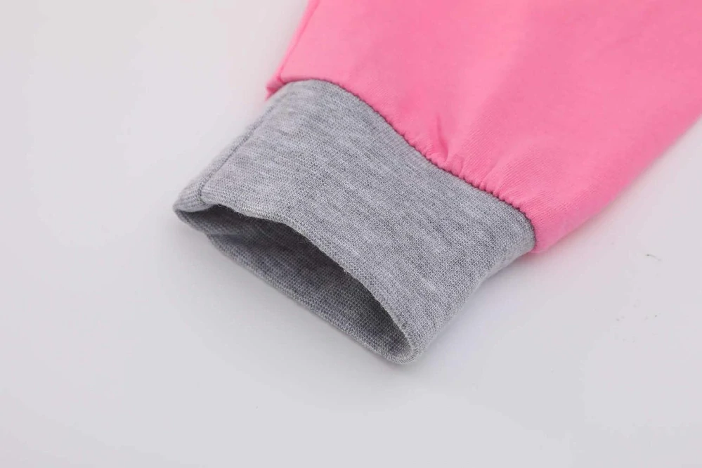 Dívčí pyžamo Kugo MP5866 růžovo-šedé