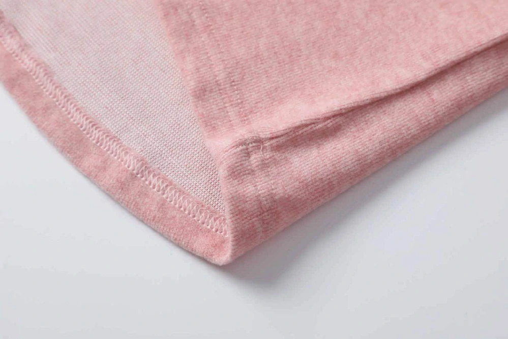 Dívčí tričko dlouhý rukáv Kugo WL0941 světlejší růžové