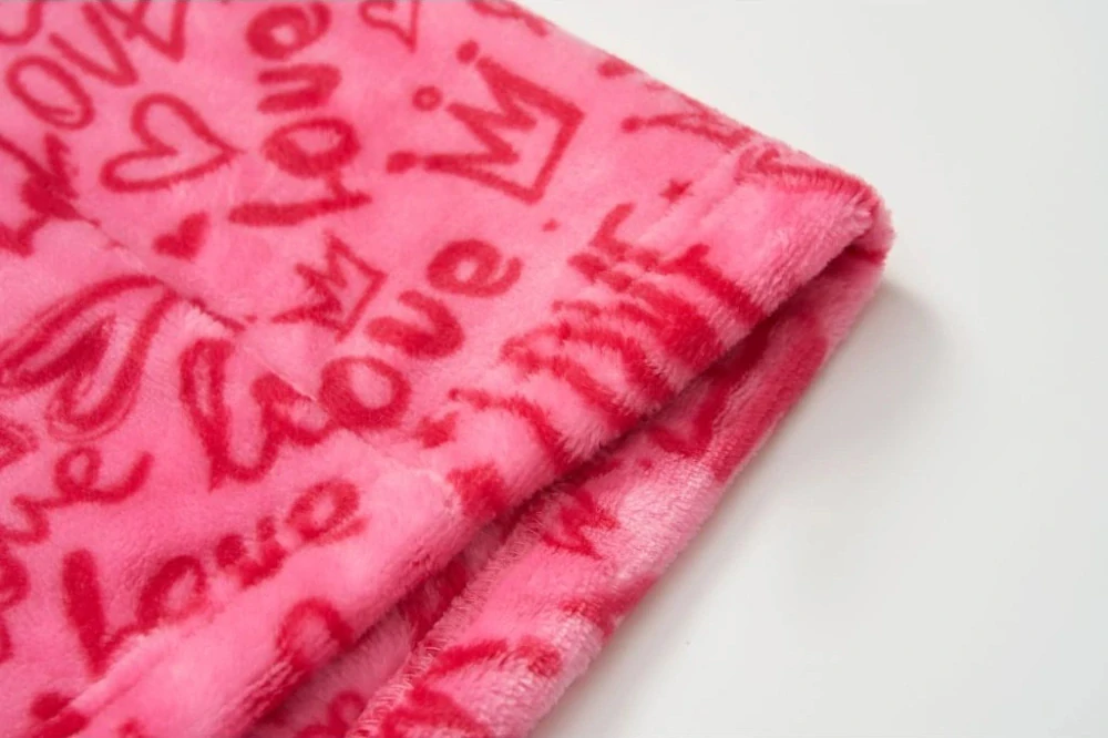 Dívčí župan Wolf & Wolfie Z2593 růžový