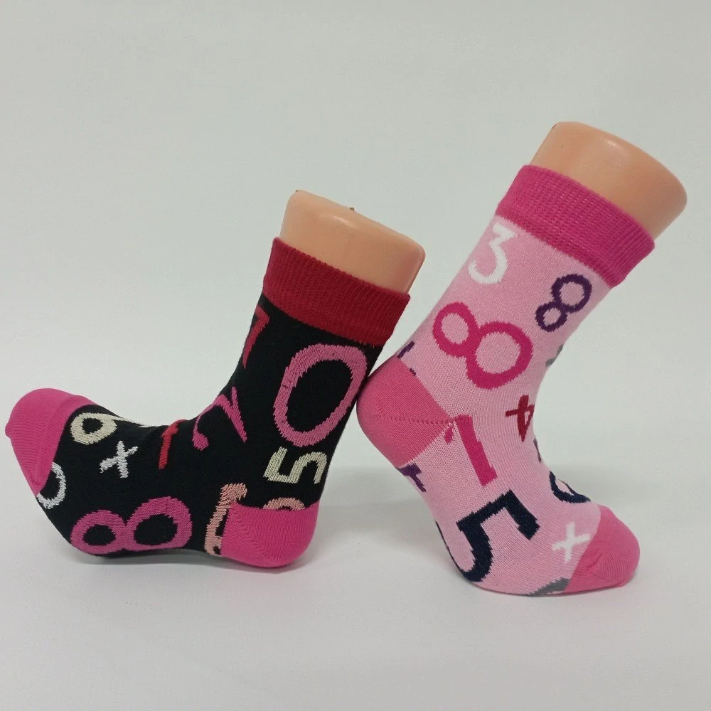 Dětské ponožky Trepon Number růžové