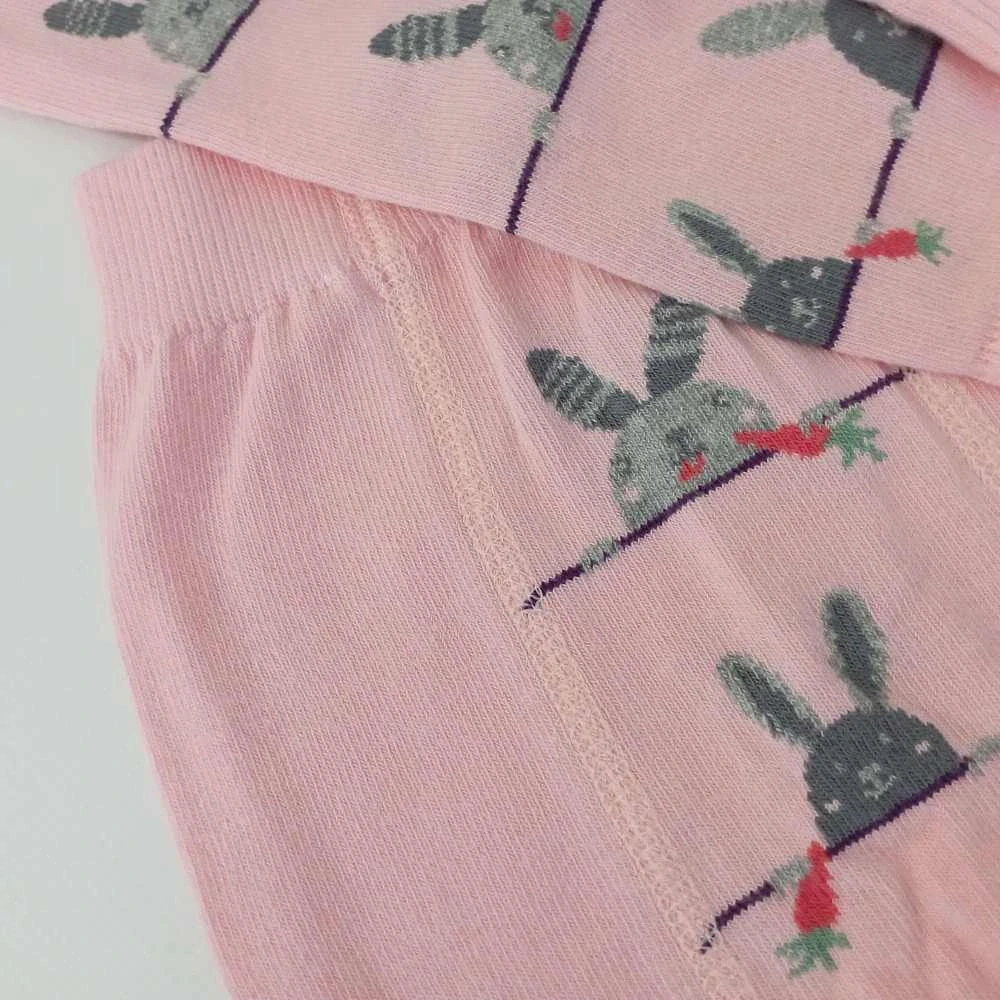 Dětské punčochové legíny Trepon Ušák světle růžové