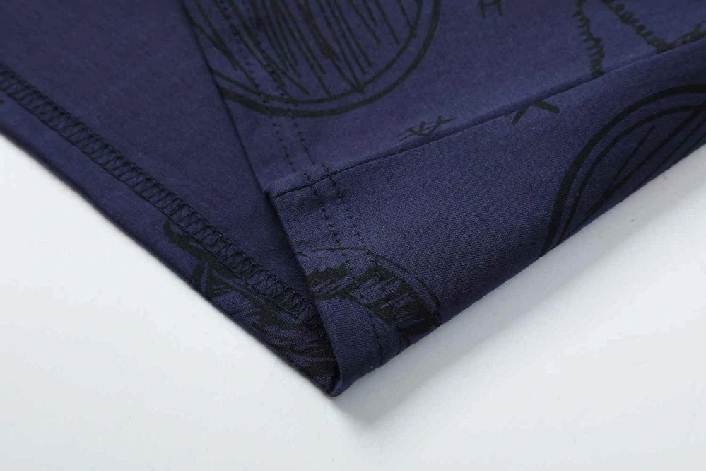 Chlapecké letní pyžamo Kugo MP5885 tmavě modré