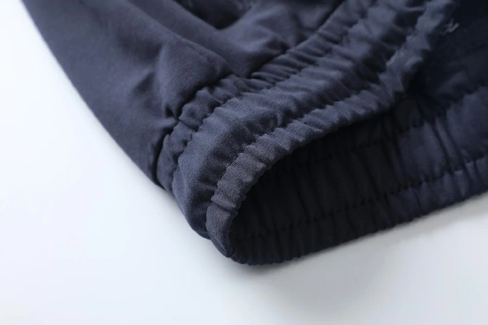 Moderní pánské rovné tepláky Kugo ZT8843 tmavě modré