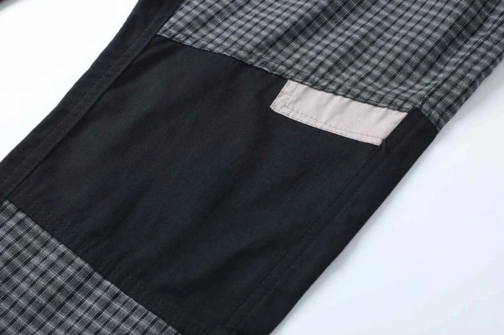 Dětské plátěné kalhoty outdoorové Kugo FK7617 šedé