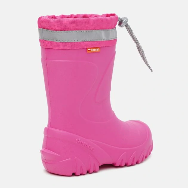 Dětské mrazuvzorné zateplené holinky Demar Mammut-S F růžové