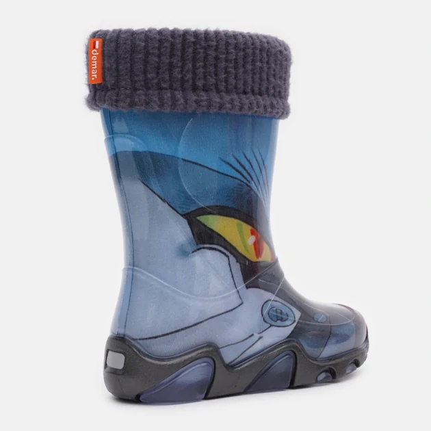 Dětské zateplené holinky Demar Stormer Lux Print HE Transformer