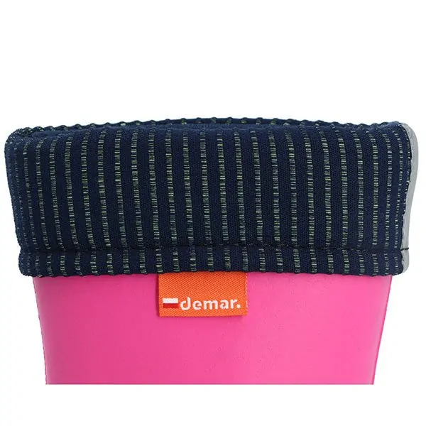 Dětské zateplené holinky Demar Dino F růžové