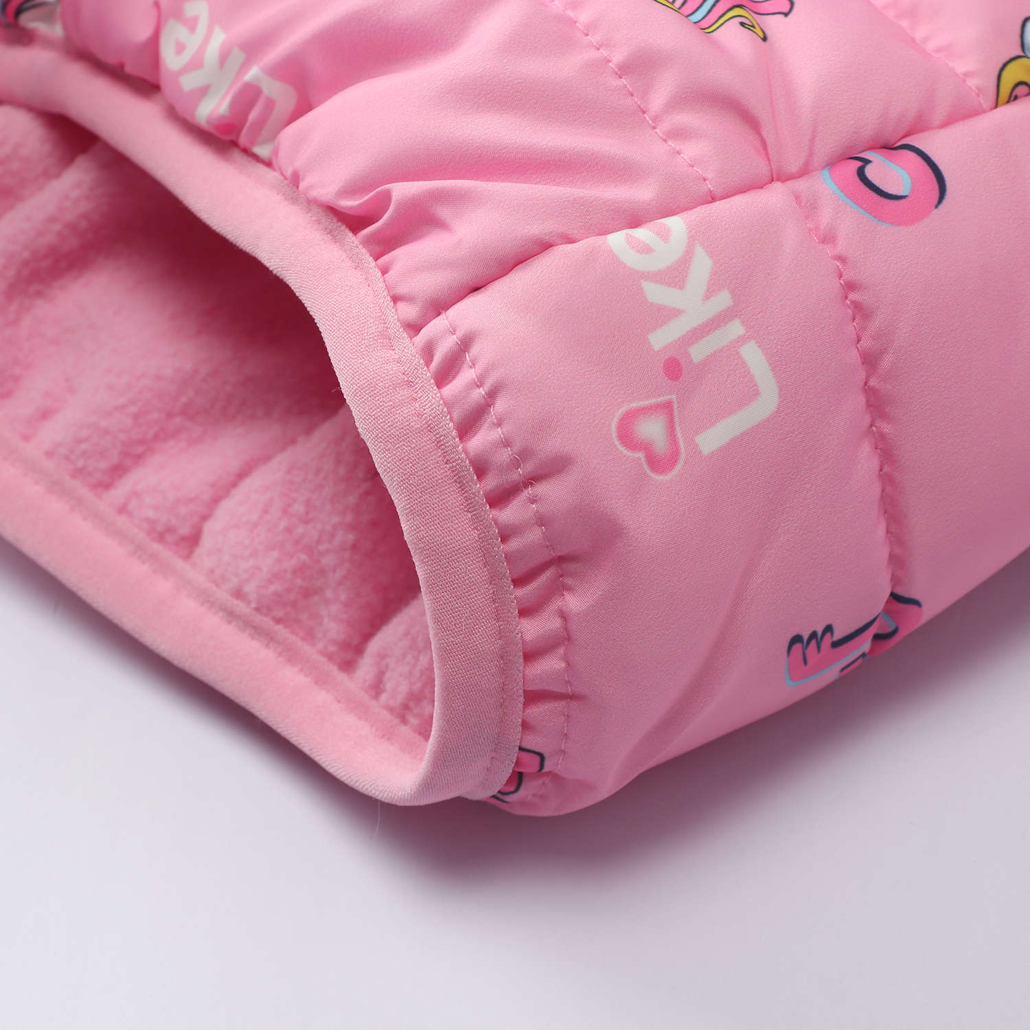 Dívčí podzimní bunda KUGO KM9923 lososová