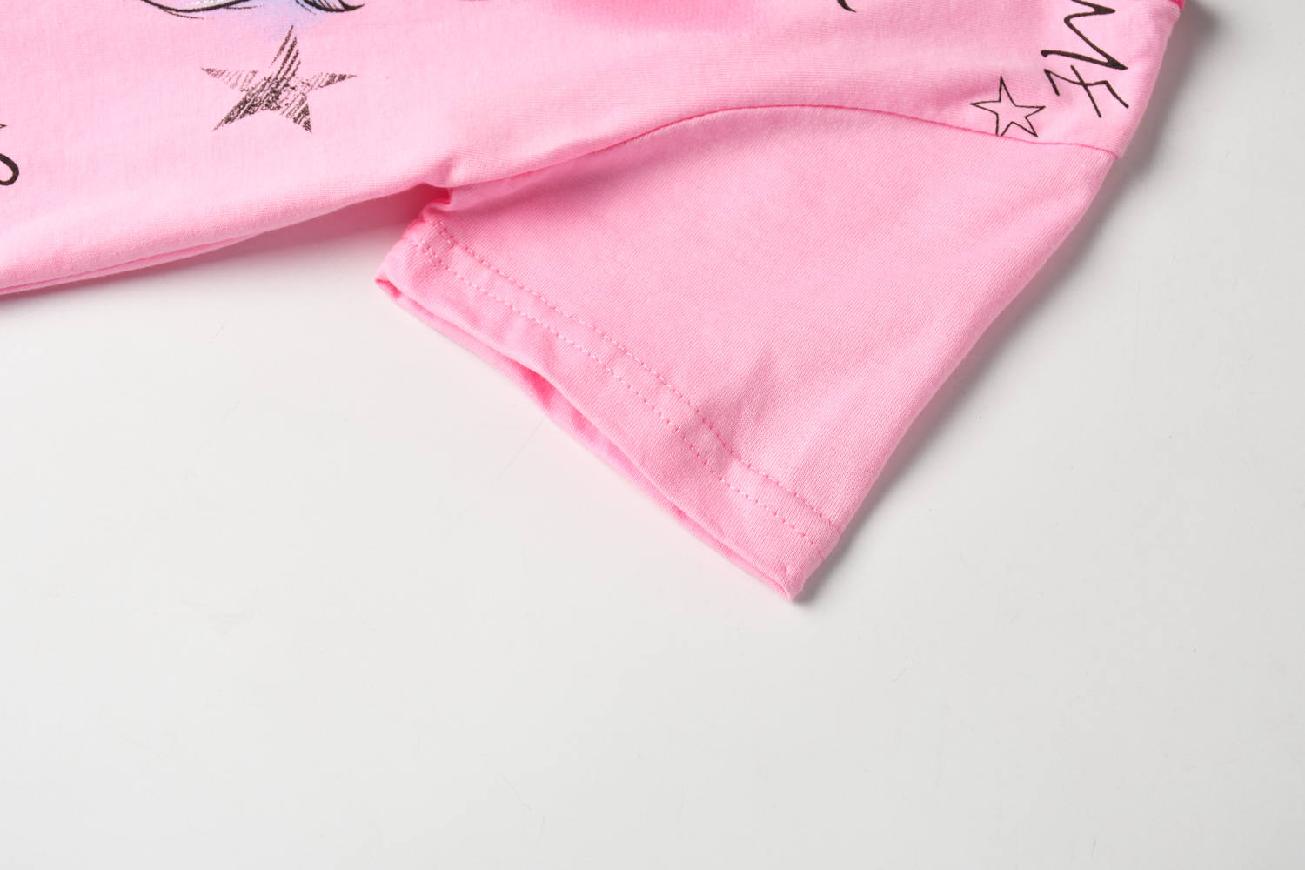 Dívčí letní pyžamo KUGO WP0914, fialové