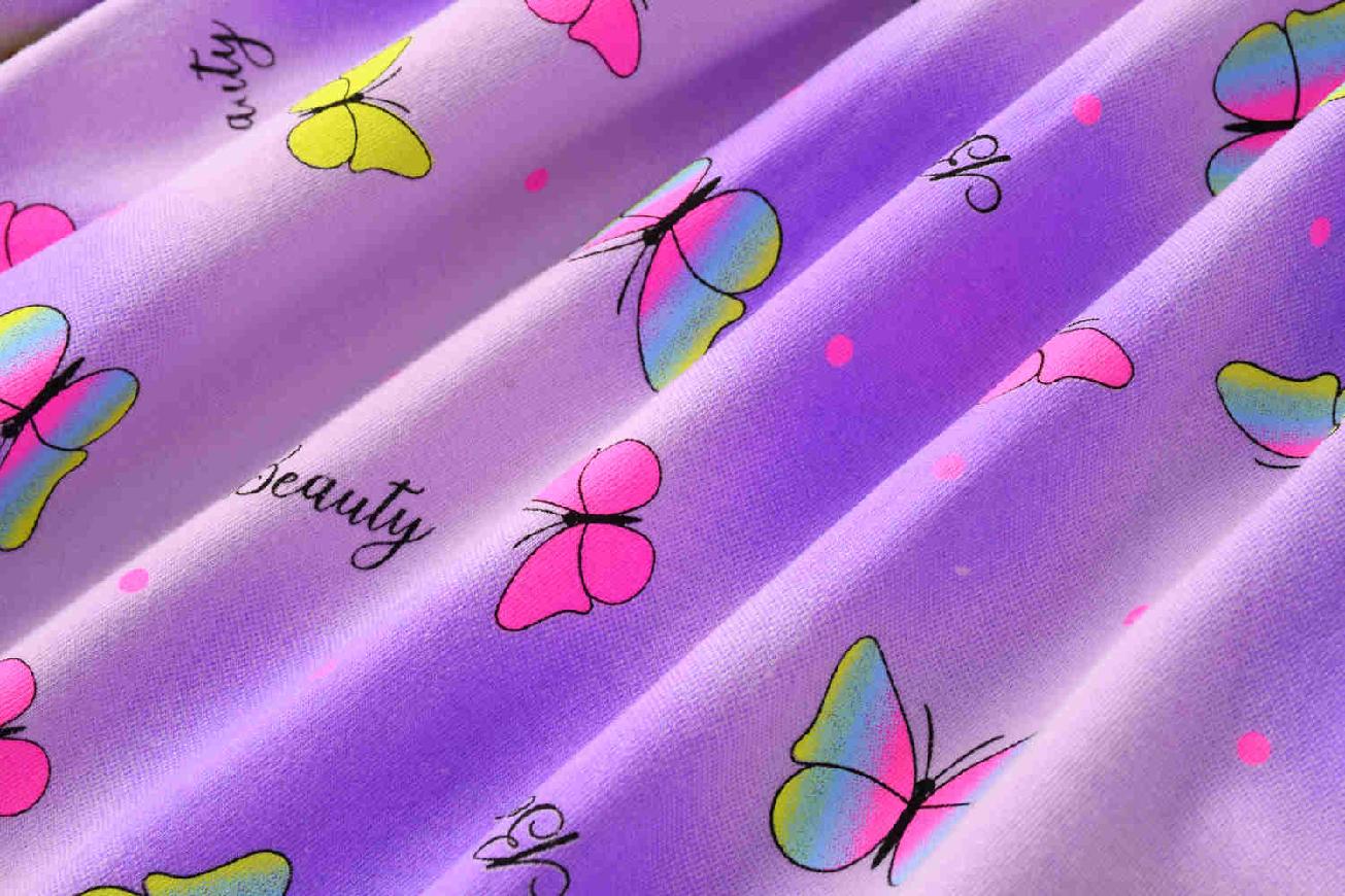 Dívčí šaty KUGO PS3820, fialové