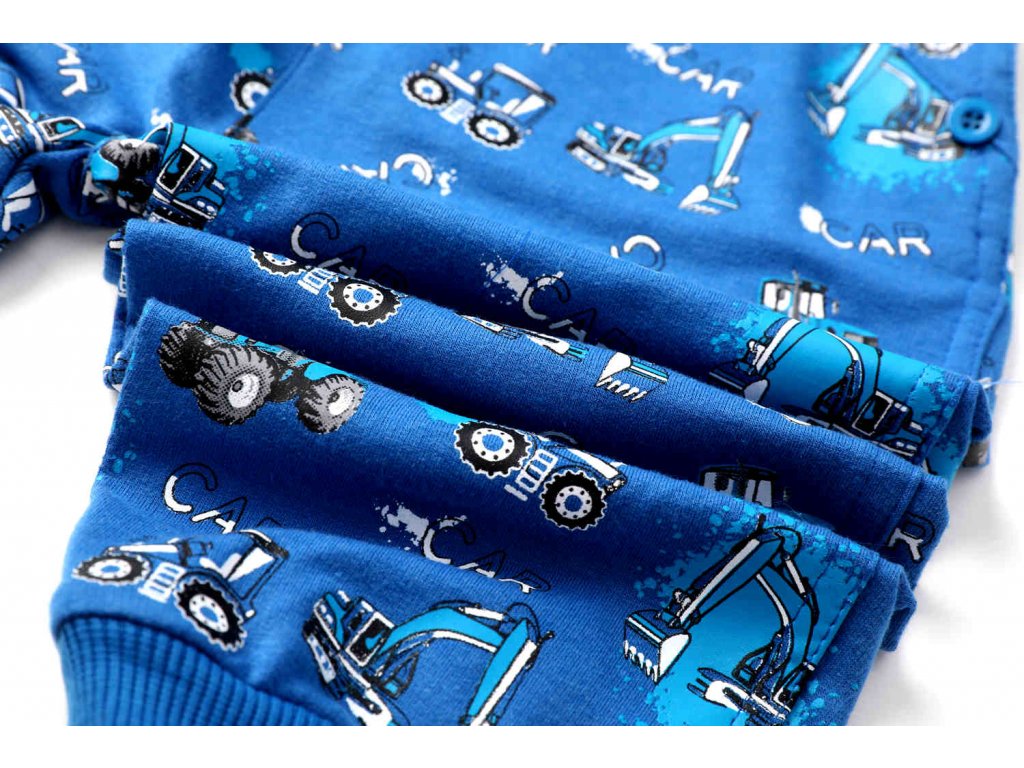 Chlapecké tepláky s laclem KUGO ST8803, modré