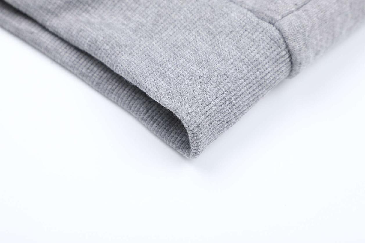 Teplá chlapecká mikina s kapucí KUGO FM0328, šedá