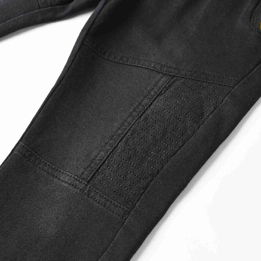 Chlapecké riflové tepláky - kalhoty KUGO CK0906, černé