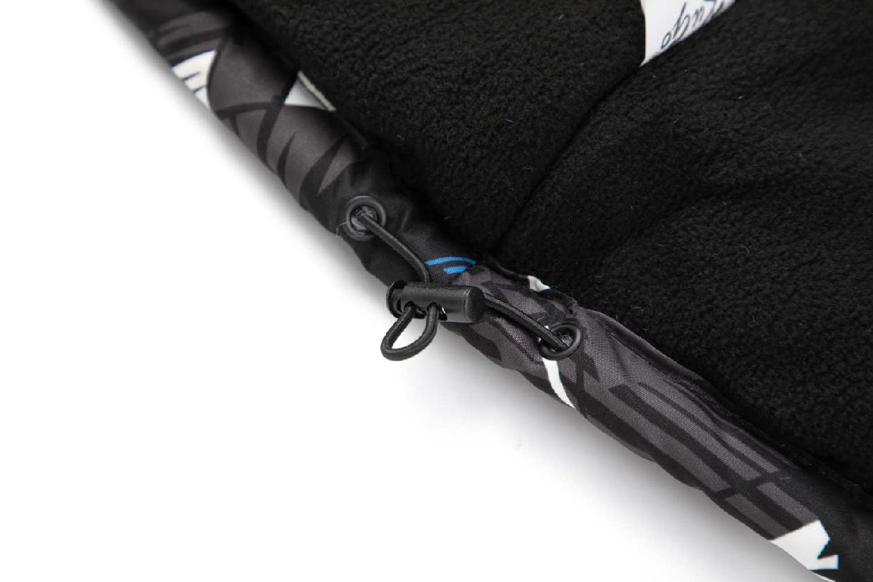 Chlapecká zimní bunda KUGO FB3802, černá s modrou