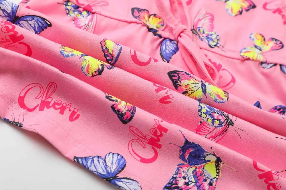 Dívčí šaty Kugo HS9270, světle růžové