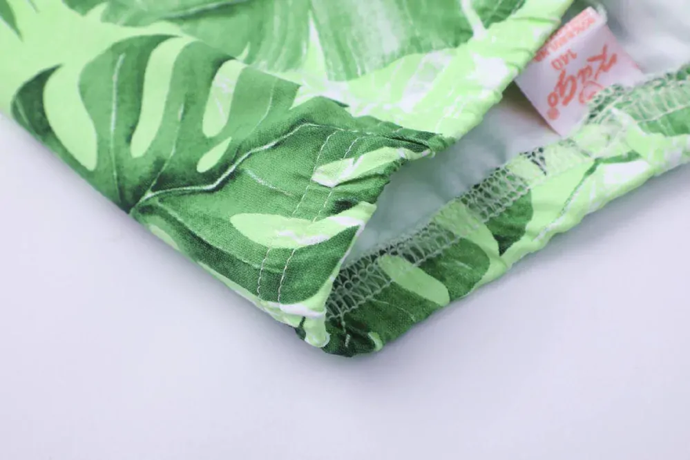 Dívčí 3/4 legíny Kugo FV1075, zelené