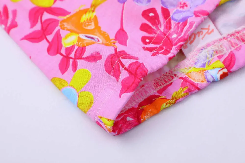 Dívčí 3/4 legíny Kugo FV1071, růžové