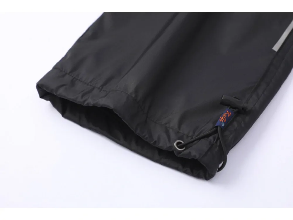 Dívčí šusťákové kalhoty Kugo SK7752, černé / růžový zip