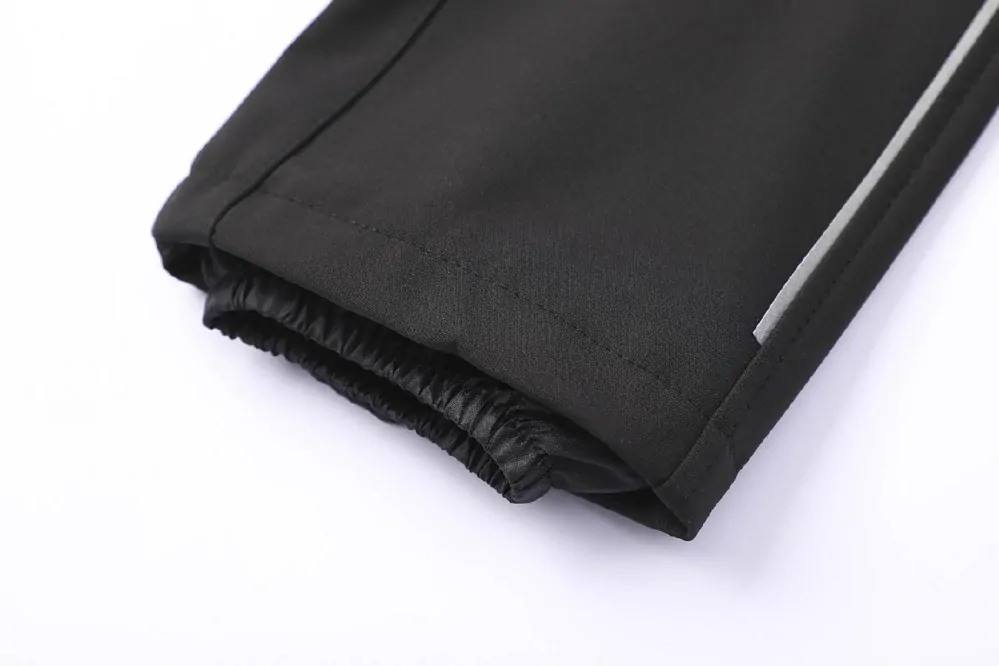 Dívčí softshellové kalhoty nezateplené Kugo HK5651 tm. šedé