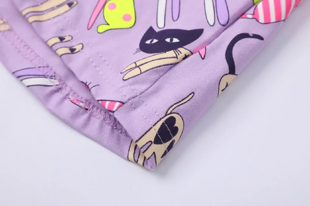 Dívčí šaty Kugo HS9332 fialové