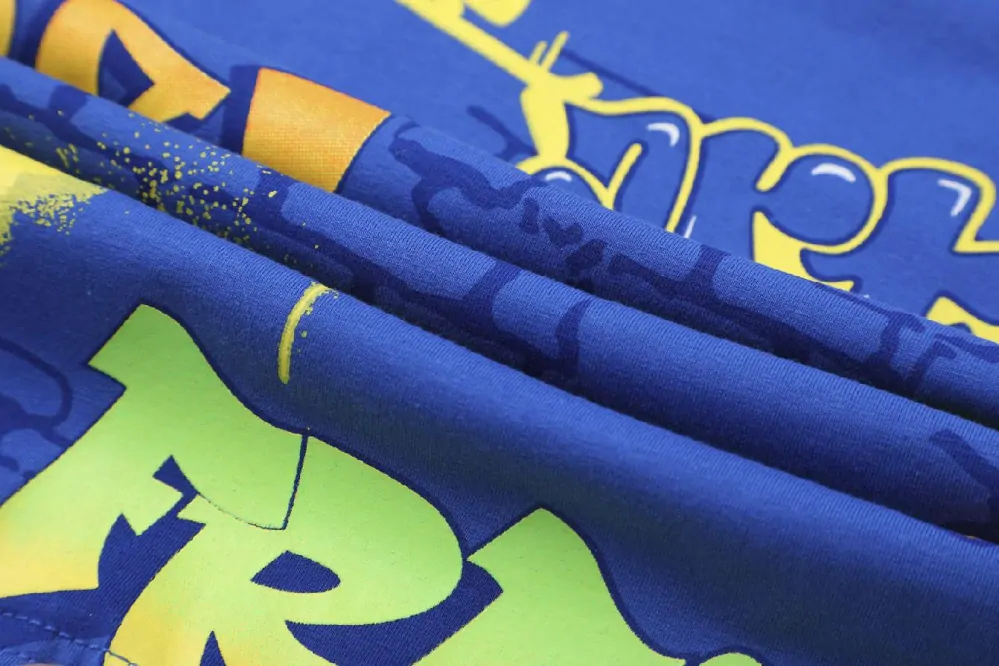 Chlapecké tričko kr.r. Kugo HC9347 modré