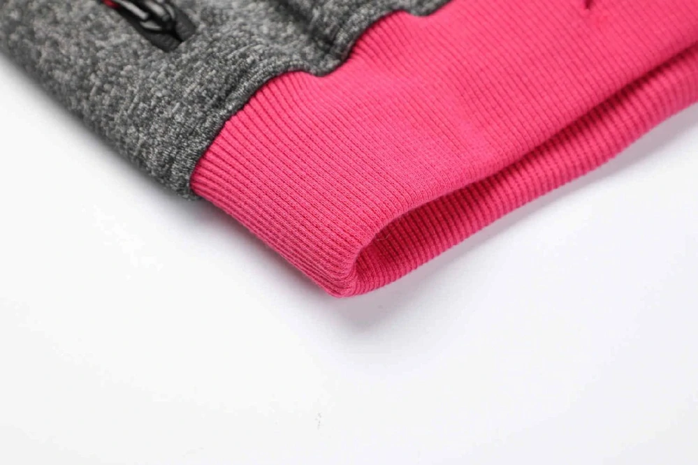 Teplé softshellové tepláky dívčí Kugo GK8636 šedý melír