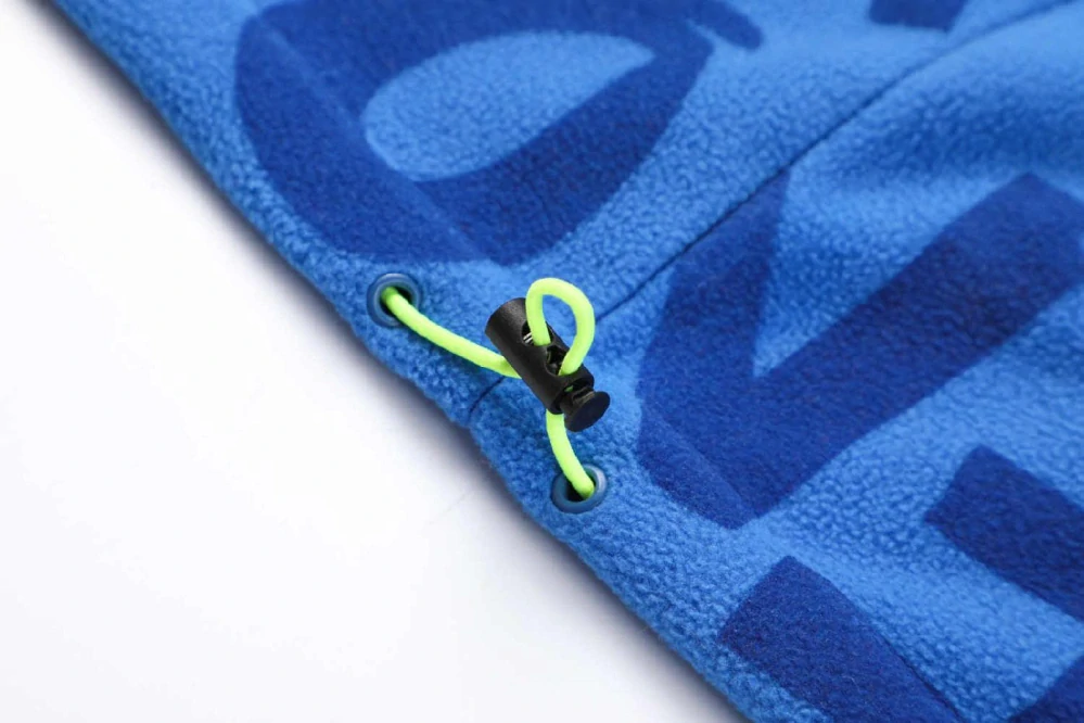 Chlapecká flísová mikina Kugo FM0331 světle modrá