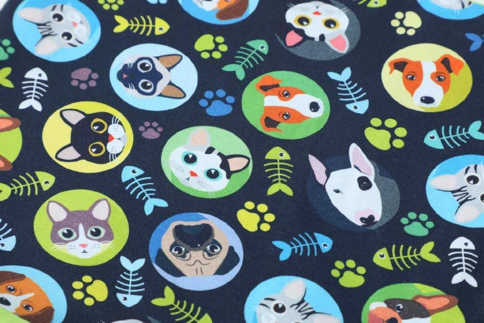 Chlapecká čepice s nákrčníkem Kugo CF5621 - kočka a pes