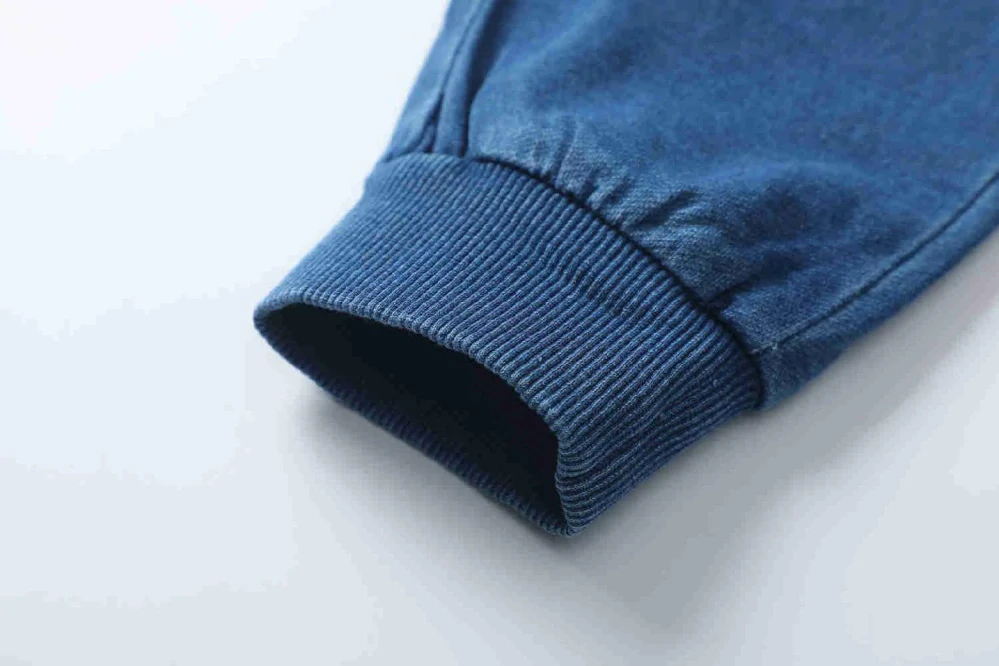 Chlapecké riflové tepláky - kalhoty Kugo CK0934 modré