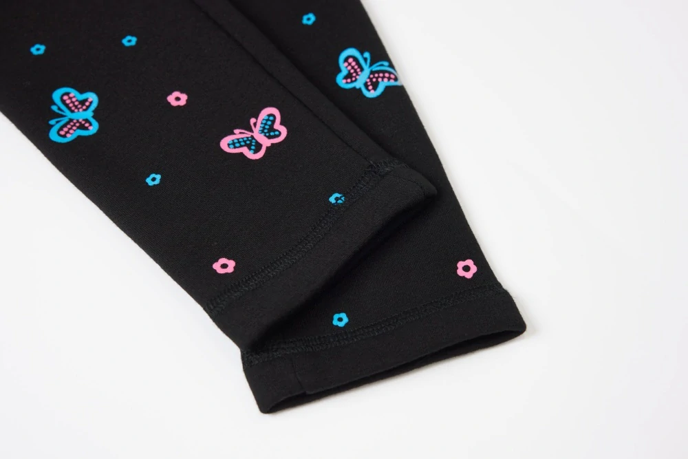 Dívčí zateplené legíny Wolf T2424 černé