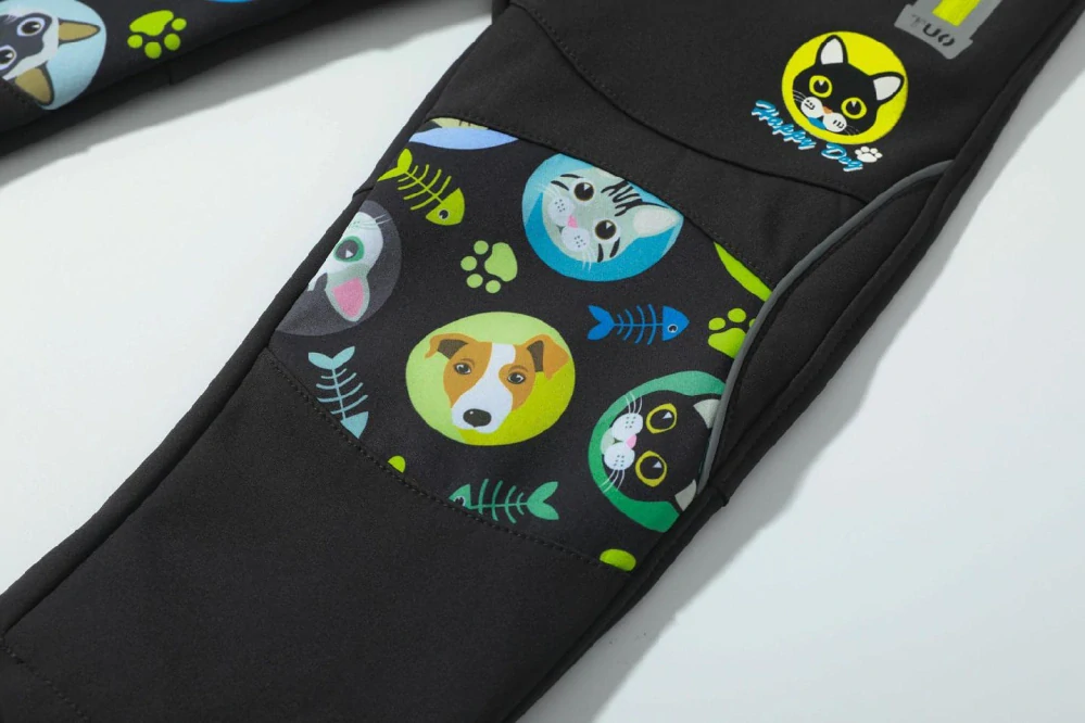 Chlapecké softshellové kalhoty zateplené Kugo HK5050 černé