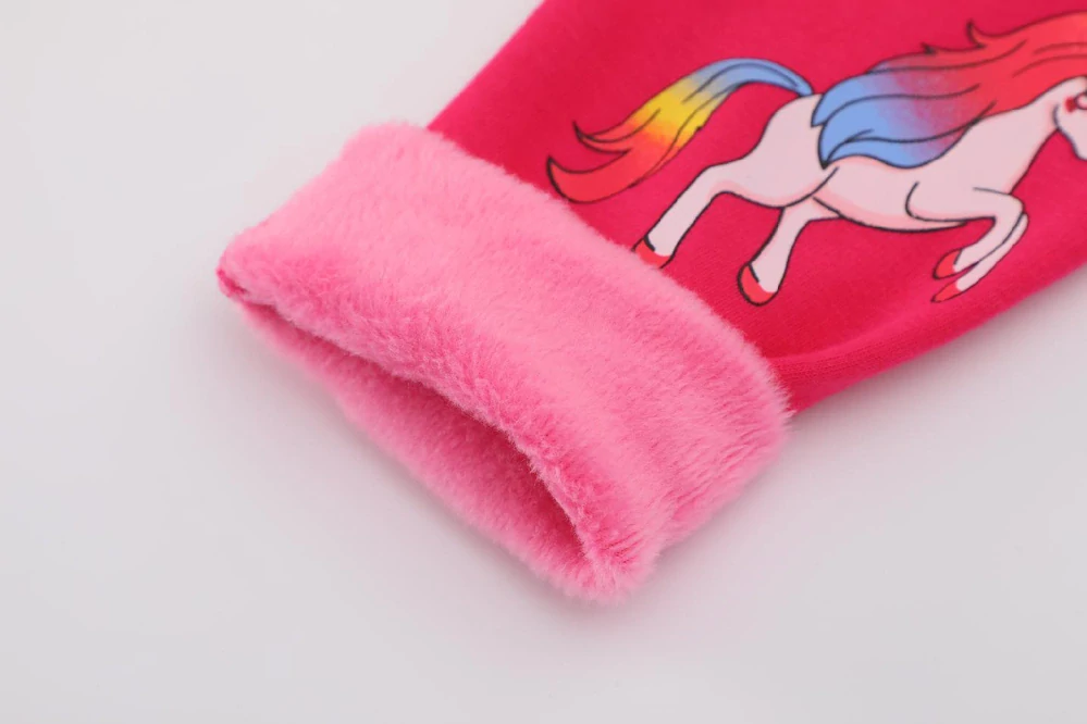 Dívčí zateplené legíny Kugo YL1087 růžové