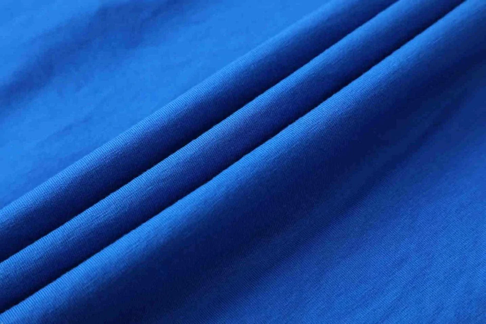 Chlapecké tričko dlouhý rukáv Kugo DT9421 středně modré