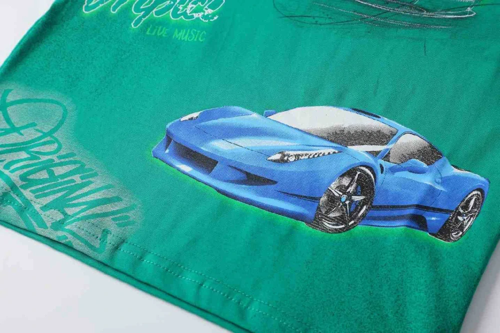 Chlapecké tričko dlouhý rukáv Kugo XC1302 zelené