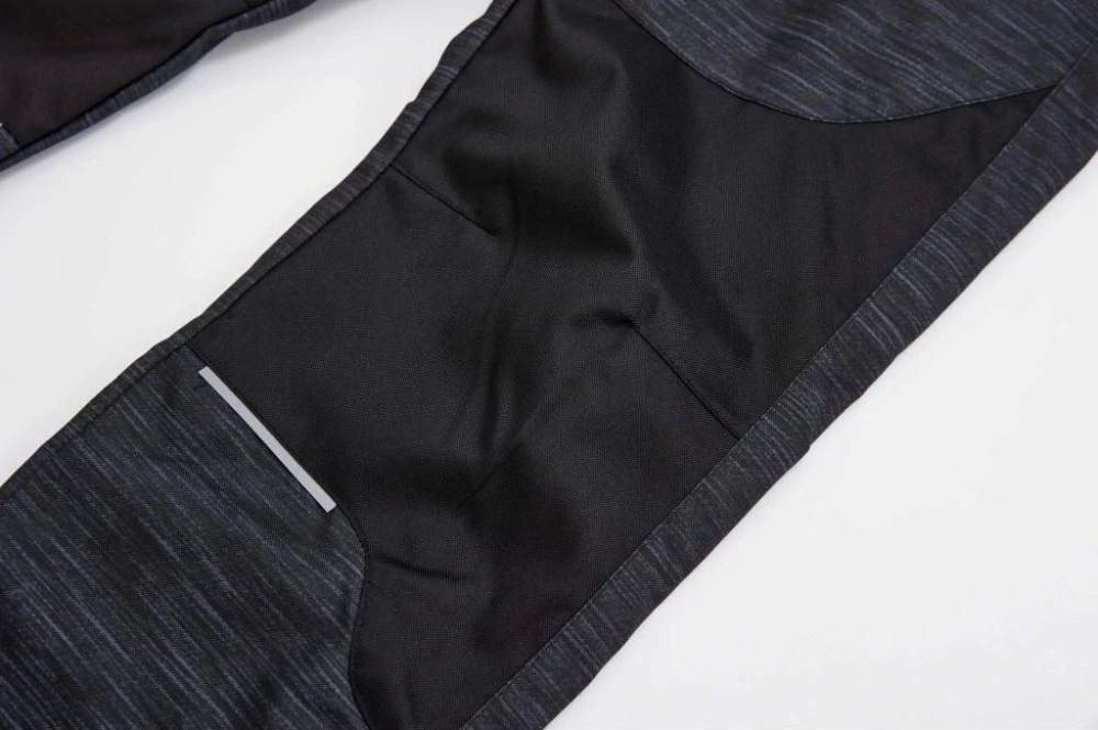 Dětské zimní kalhoty zateplené Wolf B2470 šedý melír žíhaný