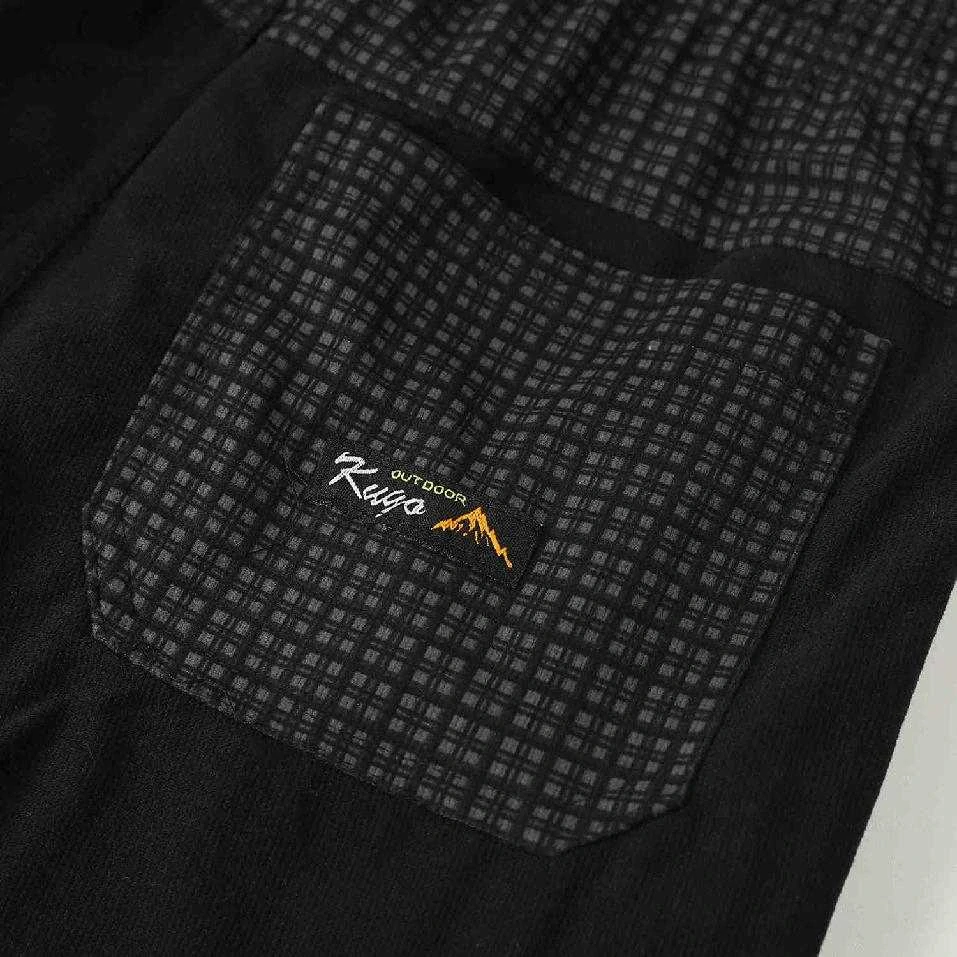 Dětské outdoorové kalhoty Kugo G9652 tmavě šedé